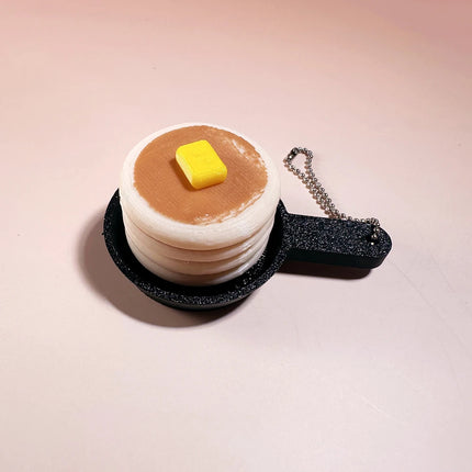 Calming Keychain Keys Finger Button Anti-stress Toys Funny Watermelon French Fries Ice Decompression Gifts for Children Adults