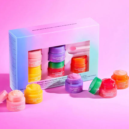 Laneige Lip Gloss Moisturize Mirror  3*10g 4*8g 5*3g Set 3g 6g 20g Lip Gloss Lightweight Hydrate Nourish Repair Lip Oil Makeup