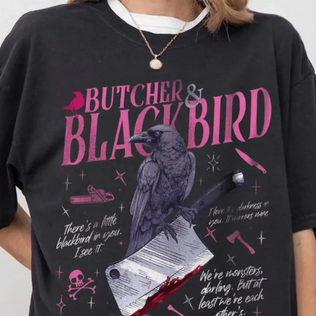 Summer Butcher and Blackbird "Secret Love Romantic Book Series T-shirt - Inspired By Brina Weaver Pattern Design Women's Top