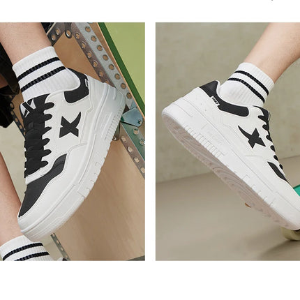 Xtep Skateboarding Shoes For Men  Summer Wear-Resistant Skate Shoes Stability Soft Leisure Outdoor's Sneakers 876319310029