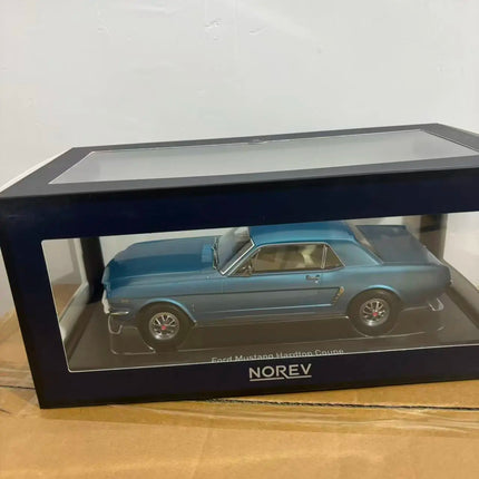 Defective Norev unboxed 1/18 scale Ford Mustang Haedtop Coupe alloy collectible car model ornaments souvenir die-cast metal toy