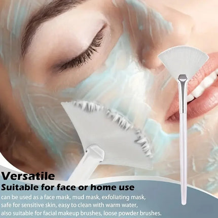 4pcs/Set DIY Face Mask Brush Set Multifunctional Soft Applicator Brushes Facial Mask Mud Application Women Beauty Skincare Brush