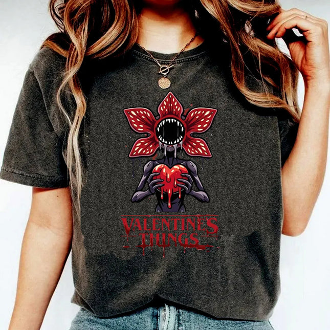 Valentine’s Things Shirt Men O Neck Tees Short Sleeve Tops Harajuku T Shirt Cotton T-Shirts