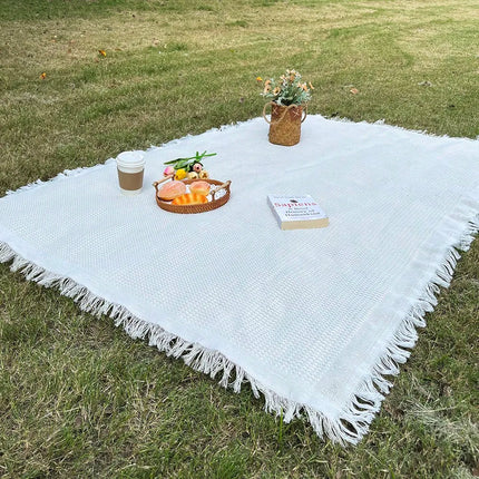 1PC Ins Style Soft Foldable Picnic Beach Blanket Outdoor Mat Essential for Spring Summer Camping Parties