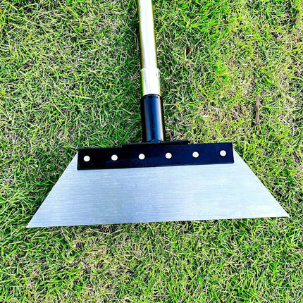 Heavy Duty Garden Weeding Shovel Steel Lawn Weed Removal Tool Multi-Purpose Farm Cleaning Shovel Ground Scraper for Outdoor Use