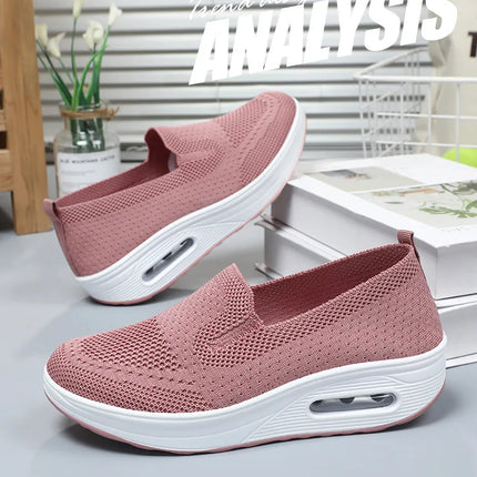 Sports Women's Spring Sneakers New Mesh Breathable Lightweight Casual Walking Women Shoes Breathable Shoes Zapatos De Mujer