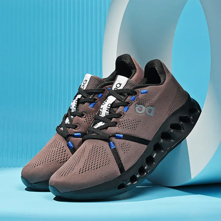 Men Casual Sports Running Shoes Marathon Air Cushion Breathable Lightweight Men Comfortable Athletic Nonskid Sneakers Outdoor