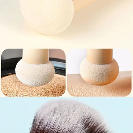 3Pcs Soft Mushroom Sponge Head Makeup Brushes Lipstick Lip Makeup Brush Cosmetic Tools Foundation Concealer Brush Cosmetic Tools