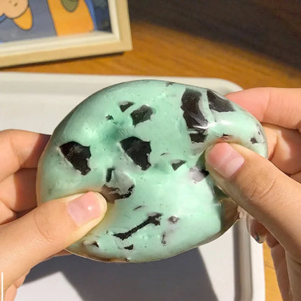 New Crunchy Chocolate ASMR Handmade Ball Stress Anxiety Relief Slow Rebound Squishy Squeeze Sensory Fidget Gifts For Kids Adults