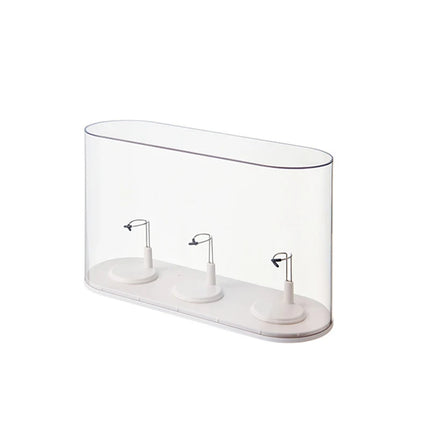 Labubu Display Box Plush Doll Blind Box Display Case Figurine Transparent Storage Box