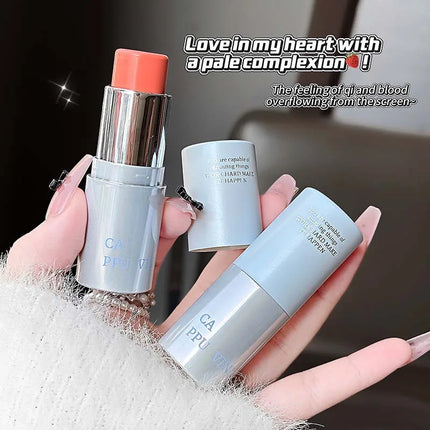 Smooth Blush Stick Expansive Color Natural Long Lasting Matte Makeup Monochrome Creamy Rouge Face Lip Makeup Stick