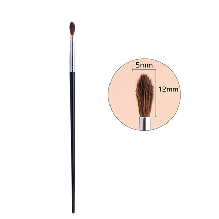 Small Smoky Liner Makeup Brushes Eyeliner Smudge Brush Precision Smudge Makeup Brush Horse Hair Eyeshadow Smudge Brush