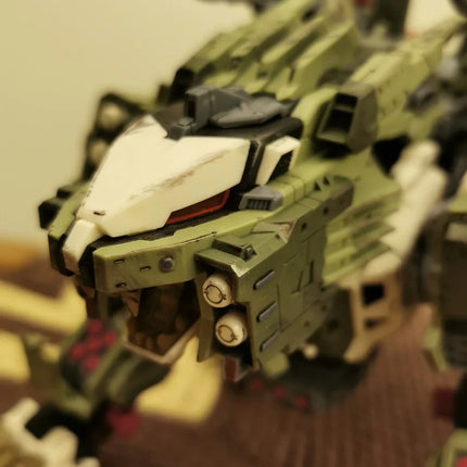 BT Building Blocks ZOIDS RZ-041 Liger ZERO Panzer Green Lion 1:72 Scale Full Action Plastic Kit Assemble Model Birthday Gifts