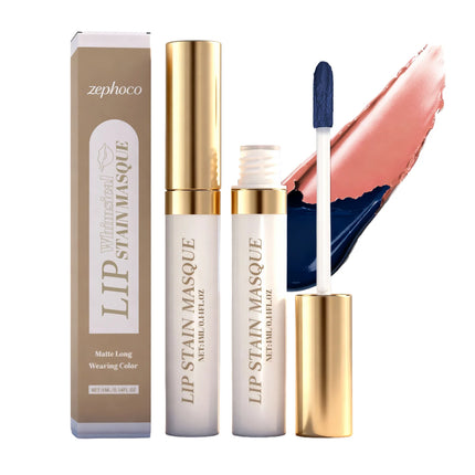 Matte Tear off Lip Gloss Peel off Lip Stain Reveal Long Lasting Waterproof Hydrating Tinted Natural Lip Gloss Makeup 3 Colors