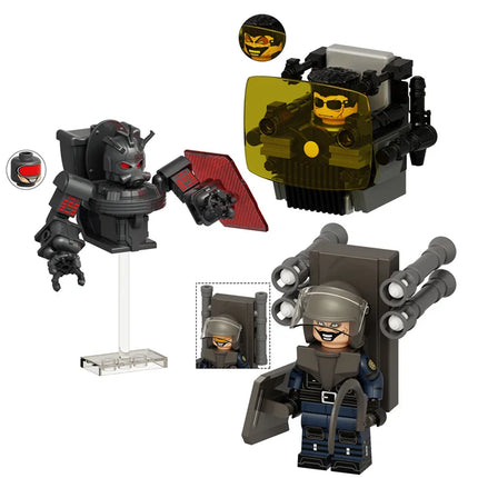 KDL821 KDL822 KDL823 KDL826 Toilet Man TV Man Building Blocks Miniature Ornament Toy Micro Ornament Model Assembly Kit