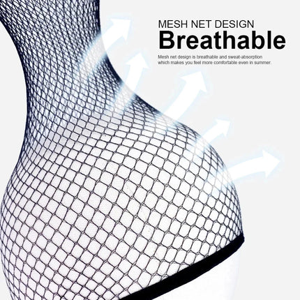 1/3Pcs Black Nylon Mesh Wig Cap, Closed End High Stretch Breathable Hairnet Invisible Wig Liner for Women