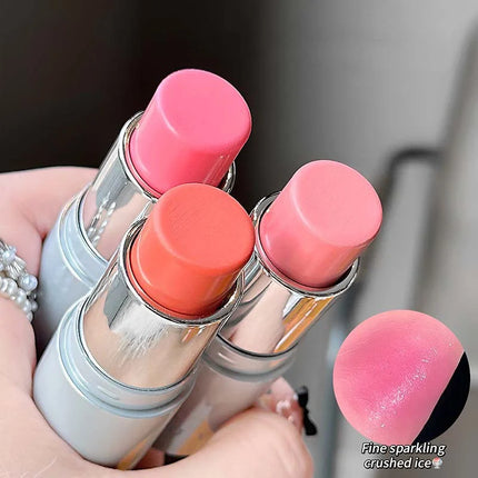 Smooth Blush Stick Expansive Color Natural Long Lasting Matte Makeup Monochrome Creamy Rouge Face Lip Makeup Stick