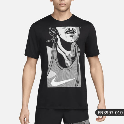 Nike Official Authentic Rise 365 Run Energy Men's Running T-Shirt FN3997-010