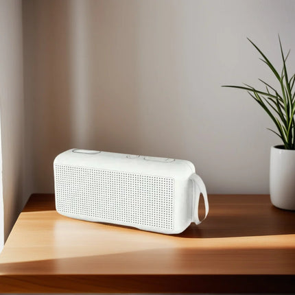 Deep Bass Bluetooth Speaker - Dual Drivers & Subwoofer, IP55 Dustproof Portable Design, 20W Rich Sound with 24-Hour Battery Life