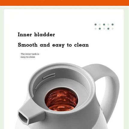 Large Capacity Thermos Kettle Thermal coffee Kettle Hot Water Bottle Coffee Thermal Bottle Large Capacity Glass Liner