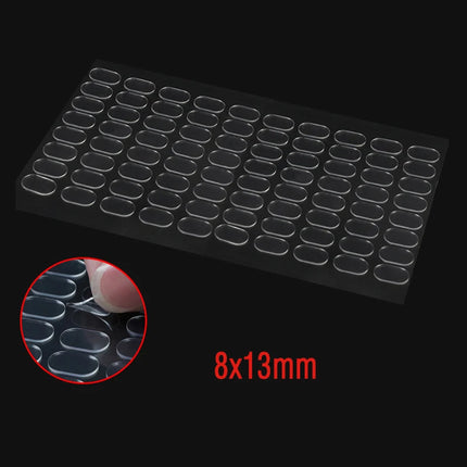 Double Sided Gel Glue Pad Adhesive Dots Fastener Strong Oval Self Adhesive Tape DIY Action Figures Carpet Poster Fixing Tape Pad