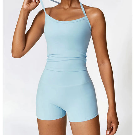 Women Cross Back Yoga Sports Bra Breathable Shock Proof Gym Workout Fitness Push up Top Yoga Running Active Sportswear Vest Bra