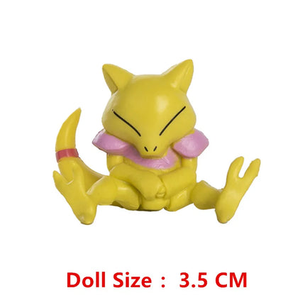 3-13Cm New Pokemon Cartoons Movie Anime Figure Pikachu Mewtwo Gurado Blastoise Collection Action Figure Model Toys Gifts