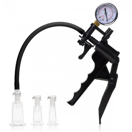 Pointer Style Manual Pussy Vacuum Pump Sucking Set Nipple Vagina Massager Clitoris Pumps Stiumulator Adult Sex Toys For Woman18+