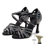 Black 5.5cm heel / 35