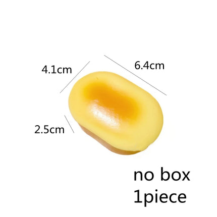 Squishy Cheese Bread Slow Rebound Cheese Cake Stress Relief Sensory Fidget Toys Sweet Smell Squeeze Toys for  Anxiety ADHD