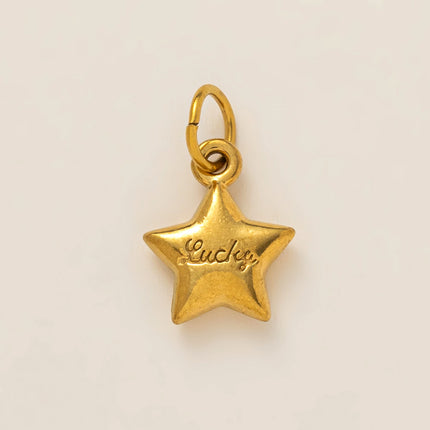 Fashionable and trendy new heart-shaped pentagram full diamond horseshoe pendant charms for jewelry