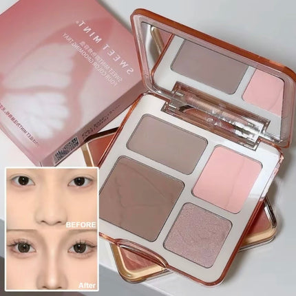 Face Shaping Brightening Contouring Palette Lightweight Natural Look  Liquid Contour Versatile Use