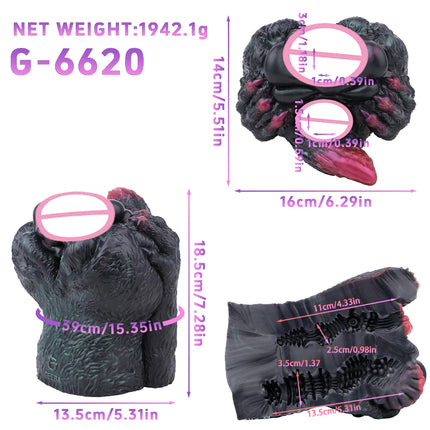 GEEBA Fantasy Butt Design Male Silicone Masturbator Realistic Textured Man Masturbation Sleeve Pocket Pussy Stroker Adult SexToy