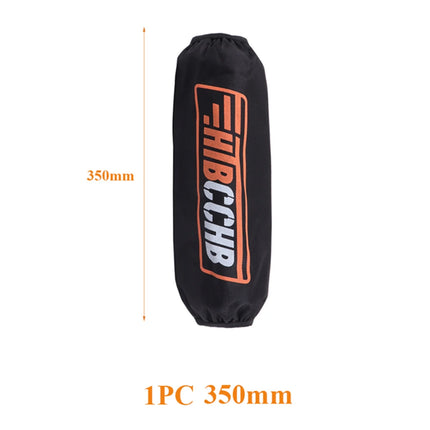 Universal 350mm Rear Shock Absorber Suspension Protector Cover for Motorcycle Suzuki LTZ 400 Quad ATV KFX400 Yamaha YFZ 450