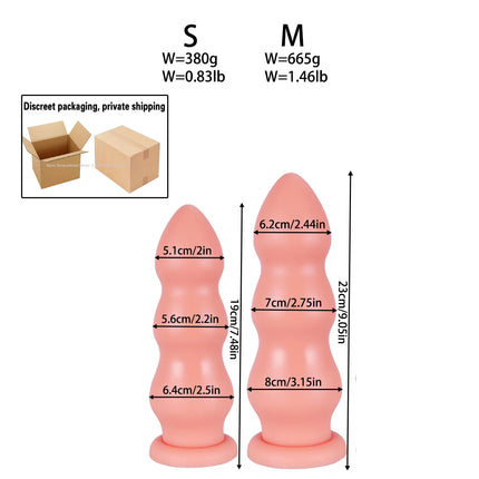 Huge Anal Beads Suction Cup Large Butt Plug Fisting Anal Toys Prostate Massager Anal Dilator Trainer Anas Sex Toys For Men Women