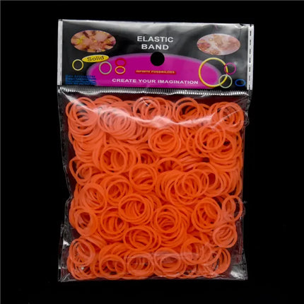 New Loom Rubber Bands Bracelet for Kids or Hair Rainbow Rubber Loom Bands Make Woven Bracelet DIY Craft Toys Christmas Gift