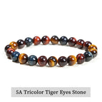 Tricolor Tiger Eye / 10mm
