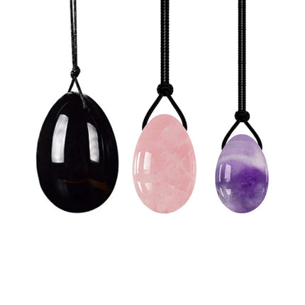 3/4PCS Jade Egg Mix Yoni Egg Set Natural Jade Eggs Women Kegel Exerciser Yoni Wand Jade Massager Vaginal Muscles Tightening Ball