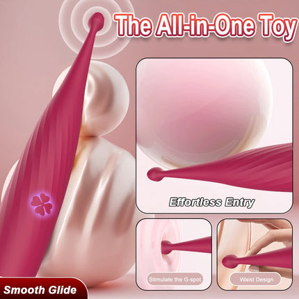 Powerful 10 Frequency Female Masturbation Vibration Toy Clitoral G-spot Stimulator Adult Supplies for Women Couples Fun Games
