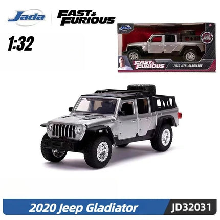 Jada Toys 1:32 Fast&Furious Alloy Car,Mitsubishi Lancer TOYATO Super Nissan Skyline GTR Jetta RX-7 Collection Gift Toys for Kids