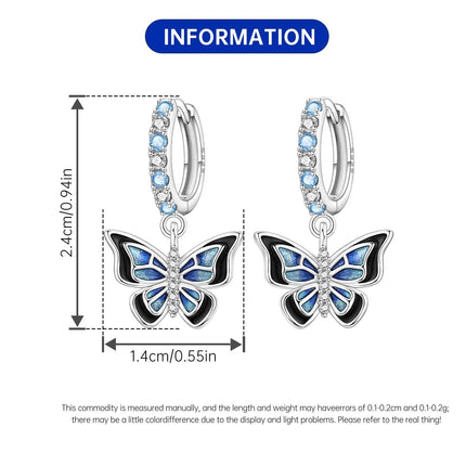Hot Sale Original 925 Sterling Silver Zircon Pink Paw Print Earrings Heart Flower Leaf Design Women Party Jewelry Gift Ear Loops