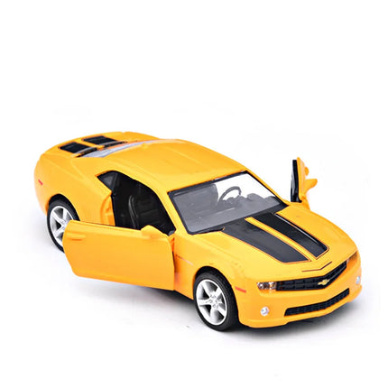 1/36 Chevrolet Camaro Super Sport Toy Car Model 5'' 1:36 RMZ CiTY Diecast Miniature Vehicle Pull Back Collection Gift for Boys