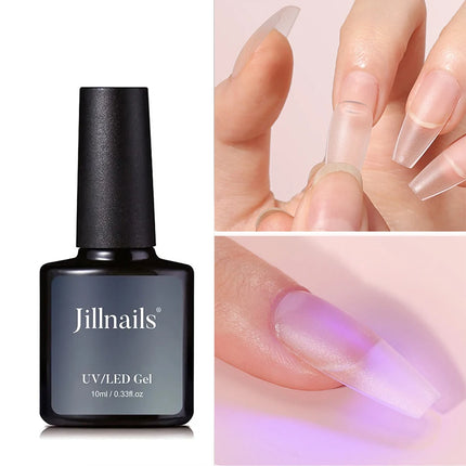 Jillnails No Wipe Top Coat UV Nail Gel  Polish Non Sticky Topcoat 10ml