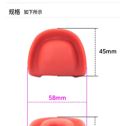 Liquid Silicone Mouth Plug BDSM Training Saliva Ball Silent Restraint Open-Mouth Ball Gag Unisex Restraint Adult Sex Toys Gag