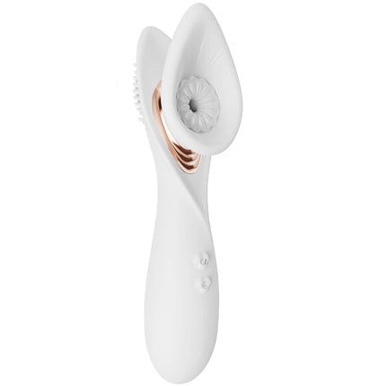 Powerful 2 in 1 Vagina Sucking Vibrator Nipple Oral Vacuum Stimulator G Spot Clitoris Massage Female Masturbator Sex Toys Women