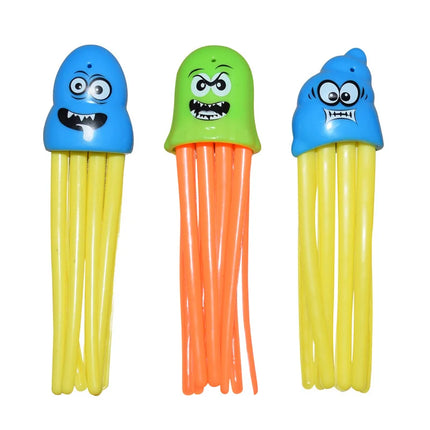 Kids Summer Swimming Pool Diving Toy Shark Rocket Throwing Toy Water Fun Games Pool Toys Swim Games Sinking Set for Boys Girls