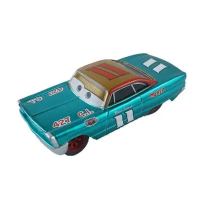 1:55 Pixar Cars Snowflake Edition Longge Rally Cars Holley Alloy Die-Casting Toys Cars Model Kids Toys Christmas Gift