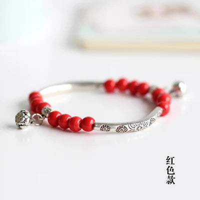 Women's Ceramic hand made DIY Bracelets Artware Retro bracelet for woman girl gift Fashion Jewelery wholesale #1555