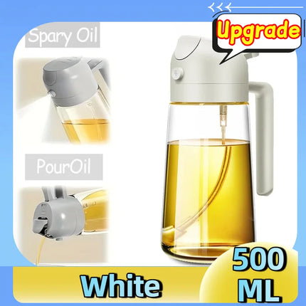Oil Spray for Cooking Olive Oil Dispenser Plastic Bottle Sprayer Mist-Reusable Food Grade Oil Vinegar Spray Kitchen Accessories