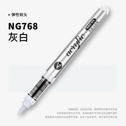 GRASP 120/1 Colors Acrylic Marker Pens Waterproof Pen Soft Brush Nib Student Art for Glass Stone Art School Supplies Stationery